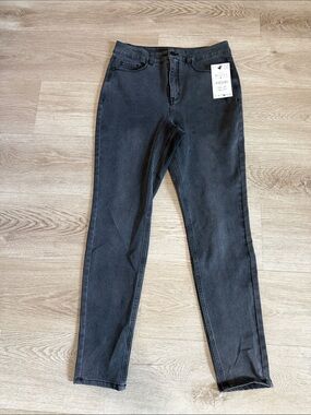 Zara Women's Skinny Jeans — Charcoal Black